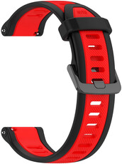 Siliconen band Ricardo 20mm (Garmin Venu, Venu Sq, Venu Sq 2, Venu 2 plus, etc.), rood, Quick Release