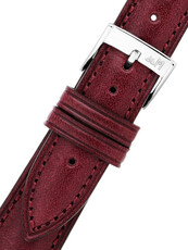 Leren horlogeband Morellato Reggiani 6122E40.081 S, rood