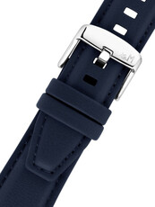 Kunstlederen riem Morellato Sanremo 5967432.062 M, blauw