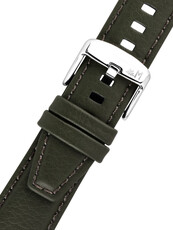 Kunstlederen riem Morellato Sanremo 5967432.072 M, groen