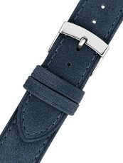 Lederen band Morellato Timo 5964E12.062 M, blauw, veganistisch materiaal