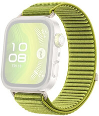 nylon horlogeband Ricardo Frabosa (voor Huawei Watch Fit 3, 4, 4 Pro, 5, 5 Pro), Green