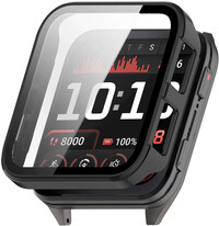 Beschermhoes (pro Garmin Venu X1), kunststof, zwart + glas