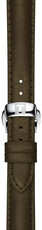 Leren riempje Tissot T852.046.066 15mm, groen, Quick Release