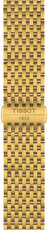 Stalen armband Tissot T852.049.487 20mm, gouden, Quick Release