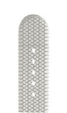 Siliconenband Hirsch Racing L 40238800-2, wit, lengte L