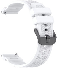 Siliconen bandje Ricardo 24mm (pro Garmin Venu X1), wit, Quick Release