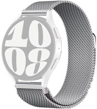 roestvrijstalen horlogeband Ricardo Venosa, zilver, Quick Release, Milanese, magnetisch