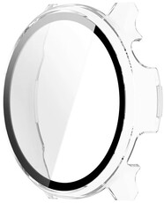 Beschermhoes (pro Garmin Venu 4, 41mm), kunststof, transparant + glas