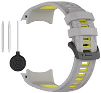 Siliconen horlogeband Ricardo Folgarida 22mm (voor Garmin Instinct 3 45mm), Beige