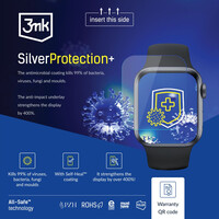 3mk SilverProtection+ beschermfolie voor horloges