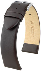 Leren horlogeband Hirsch Toronto L 03702010NQ-2, bruin, kalfleer, lengte L