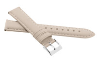 Leren riempje JVD R41321 18mm, beige
