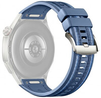 Siliconen horlogeband Ricardo Roccaraso 22mm, Blue, QuickFit