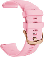 siliconen horlogeband Ricardo Aprica 18mm, Pink, Quick Release