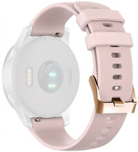 Siliconen bandje Ricardo 20mm (pro Garmin Venu, Venu Sq, Venu Sq 2, Venu 2 plus aj.), roze, Quick Release