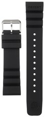 Siliconen bandje Orient V7729SB 22mm (voor het model EL02), zwart