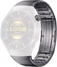 Titanium armband Ricardo (pro Huawei Watch GT 6 Pro), zwart, QuickFit