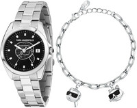 Karl Lagerfeld Round Essentials R0553101516 + armband