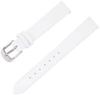 Leren horlogeband Ricardo Vicenza, wit, Quick Release