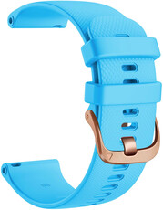 Siliconen horlogeband Ricardo Aprica 20mm, Blue, Quick Release