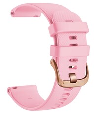 Siliconen horlogeband Ricardo Aprica 20mm, Pink, Quick Release