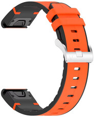 leren horlogeband Ricardo Cogne 26mm, Orange, QuickFit