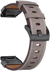 Leren horlogeband Ricardo Sappada 22mm, Gray, QuickFit