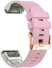 leren horlogeband Ricardo Sansicario 20mm, Pink, QuickFit