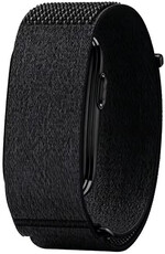 Nylon horlogeband Ricardo La Thuile (voor Garmin CIRQA), Black, L/XL