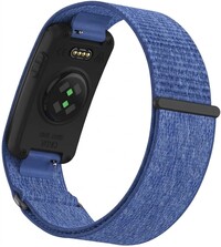Nylon horlogeband Ricardo La Thuile (voor Garmin CIRQA), Blue, L/XL, voor de arm