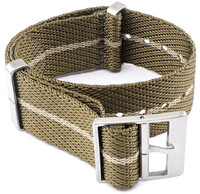 Textiel bandje Ricardo Mantova premium, Brown, NATO