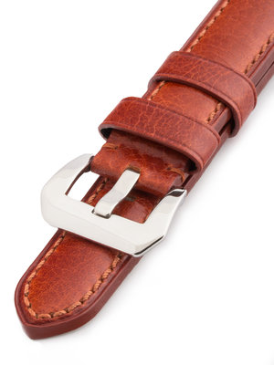 Unisex bruin lederen horlogeband HYP-03-MATTONE