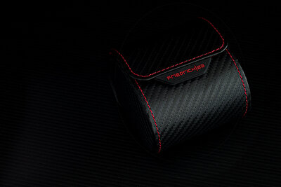 Horlogekast Friedrich Lederwaren Carbon 32057-2