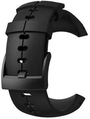 siliconen horlogeband Suunto (voor Suunto Spartan Ultra All Black), zwart