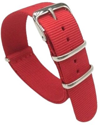 Ricardo Nato riem, nylon, rood
