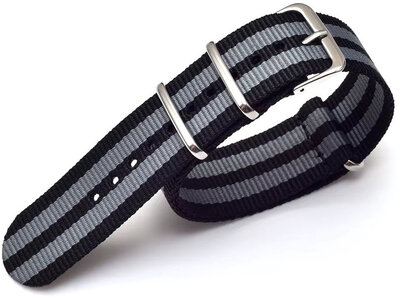 Nylon horlogeband Ricardo Kronplatz, gekleurd V2, NATO