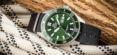 Nylon horlogeband Ricardo Kronplatz, zwart, NATO