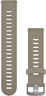 Siliconen horlogeband Garmin 20mm, Sandstone, Quick Release, 010-11251-0Z