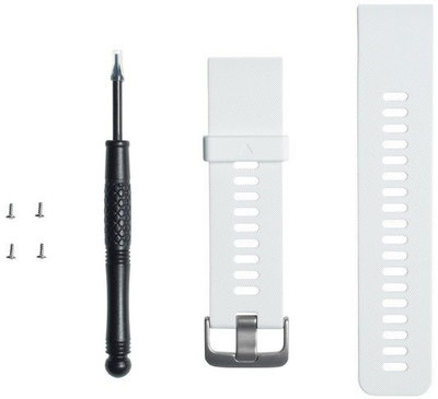 Siliconen horlogeband Garmin (voor Forerunner 35), wit, S00-00680-00