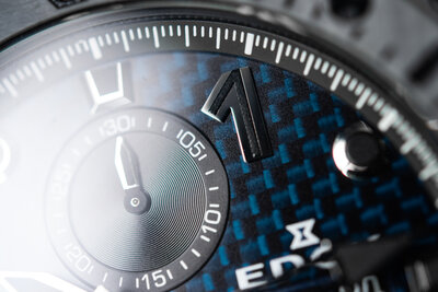 Edox CO-1 Automatic Chronograph Helium Valve 01125-clngnbunn