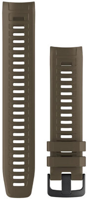 Siliconen horlogeband Garmin 22mm (voor Instinct), bruin, 010-12854-19