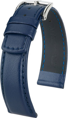Donkerblauwe band Hirsch Runner L 04002080-2 (Kalfsleer / rubber)