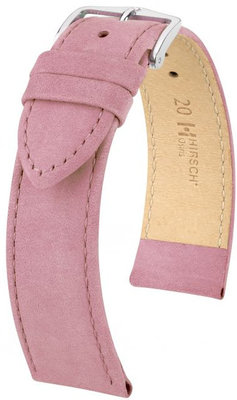 Roze leren band Hirsch Osiris L 03433022-2 (Teletina)