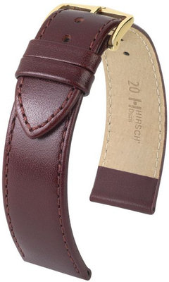 Bordeaux lederen band Hirsch Osiris L 03475060-1 (Teletina)
