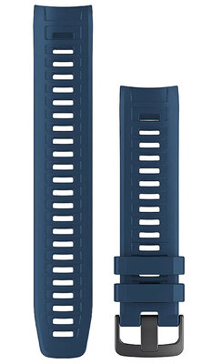 Siliconen horlogeband Garmin (voor Instinct), blauw, 010-12854-26