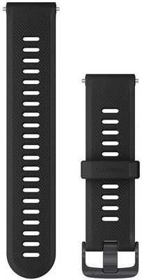 Siliconen horlogeband Garmin 22mm (voor Forerunner 745), zwart, 010-11251-9B