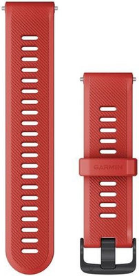 Siliconen horlogeband Garmin (voor Forerunner 745), rood, 010-11251-9C