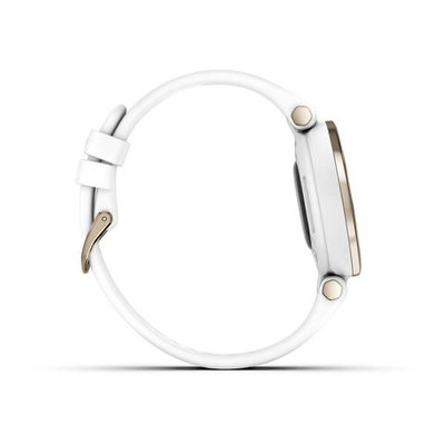 Garmin Lily Sport Cream Gold / White, Silicone Band