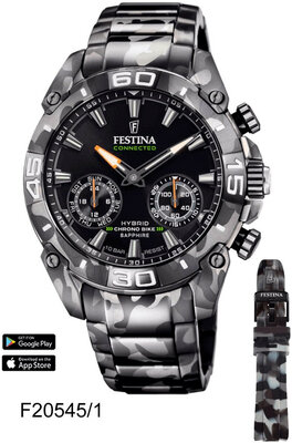 Festina Chrono Bike 2021 20545/1 Hybrid Connected Special Edition (+ reserveriempje)